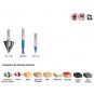 Amana Tool CNC Sign Making Router Bit Set - 1/4" SH