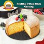 6 Inch Non-stick Springform Pan with Removable Bottom - Leakproof Cheesecake Pan, Compatible