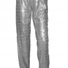 Ooh la la  Fully lined sequin pants with stretch velvet waistband and cuffs in 6 colors