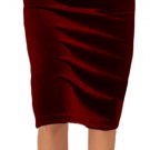 Ooh la la Stretch Velvet Pencil Skirt  in 9 colors