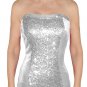 Ooh la la Sequin and Velvet Bustier Top in 6 colors
