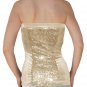 Ooh la la Sequin and Velvet Bustier Top in 6 colors