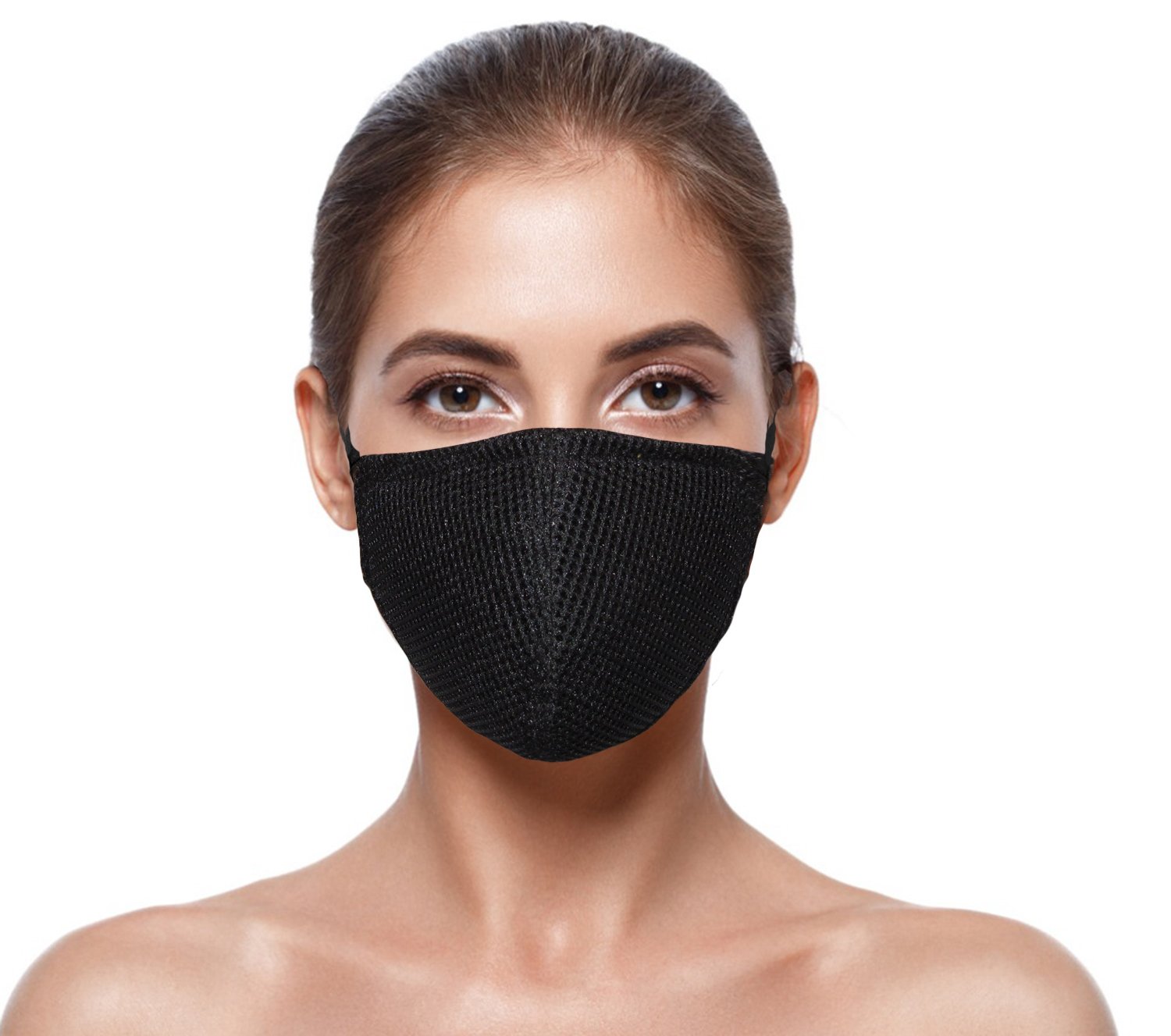 Ooh la la USA Made Mesh Breathable Face Mouth and Nose Cover Mask Washable Reusable