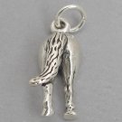New Sterling Silver Charm Pendant 'HORSE'S ASS' Rear End Comical 3854