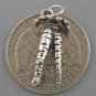 New Sterling Silver Charm Pendant 3D BUNCH CARROTS Garden Vegetables 3235