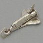 NASA SPACE SHUTTLE .925 Sterling Silver 3d Charm Pendant 2724