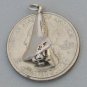 NASA SPACE SHUTTLE .925 Sterling Silver 3d Charm Pendant 2724