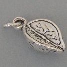 LEMON or LIME Fruit Sterling Silver 3D Charm 3973
