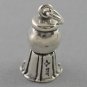 New Sterling Silver Charm Pendant 3D GUMBALL MACHINE 2274
