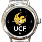 University of Central Florida Round Italian Charm Watch