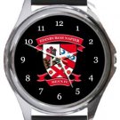 Edinburgh Napier Football Club Round Metal Watch