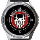 Clipstone Football Club Round Metal Watch