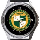 Blackfield & Langley Football Club Round Metal Watch