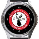 Wraysbury Village Football Club Round Metal Watch