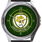Llanidloes Town Football Club Round Metal Watch