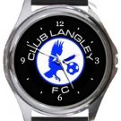 Club Langley Football Club Round Metal Watch