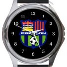 Preston Football Club Round Metal Watch
