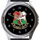 Llaneli AFC Round Metal Watch