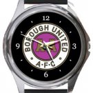 Borough United AFC Round Metal Watch