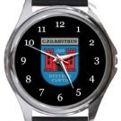 Ruthin Town Football Club Round Metal Watch