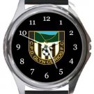 Glyn Ceiriog Football Club Round Metal Watch