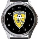 Ripley Valley Football Club Round Metal Watch