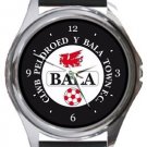 Bala Town Football Club Round Metal Watch