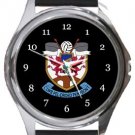 Penybont Football Club Round Metal Watch
