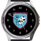 Rhostyllen Football Club Round Metal Watch