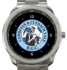 Cambrian & Clydach Vale BGC Sport Metal Watch