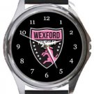 Wexford Youths Football Club Round Metal Watch