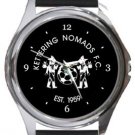 Kettering Nomads Football Club Round Metal Watch
