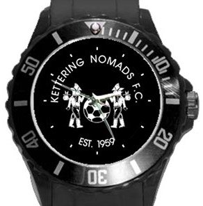 Kettering Nomads Football Club Plastic Sport Watch Black