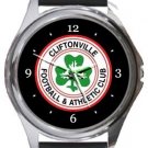 Cliftonville Football & Athletic Club Round Metal Watch