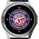 Toulouse Football Club Round Metal Watch