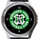 Horsford Youth Football Club Round Metal Watch