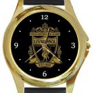 Liverpool Football Club Gold Metal Watch