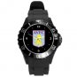Aston Villa Football Club Plastic Sport Watch Black