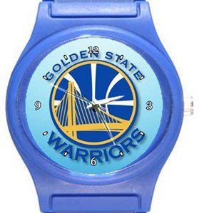 Golden State Warriors Blue Plastic Watch