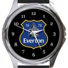 Everton Football Club Round Metal Watch