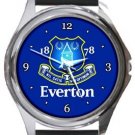 Everton FC Round Metal Watch