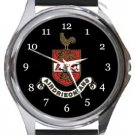 Airdrieonians AFC Round Metal Watch