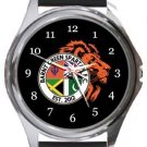 Barnt Green Spartak Football Club Round Metal Watch