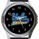 UCLA Bruins Round Metal Watch