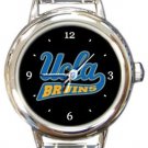 UCLA Bruins Round Italian Charm Watch