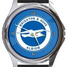 Brighton & Hove Albion Football Club Round Metal Watch