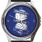 Birmingham City FC Round Metal Watch