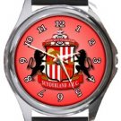 Sunderland AFC Round Metal Watch