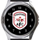 Stratford AFC Round Metal Watch