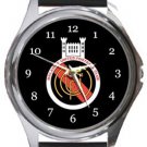 Malahide United Football Club Round Metal Watch